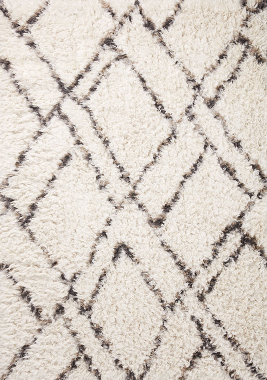 Angela Rose x Loloi Amira Ami-02 Ivory/Bark Area Rug