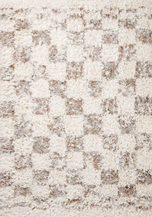 Angela Rose x Loloi Amira Ami-05 Ivory/Pebble Area Rug