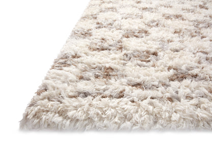 Angela Rose x Loloi Amira Ami-05 Ivory/Pebble Area Rug