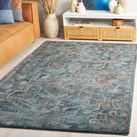 Safavieh Anatolia An402J Teal/Brown Area Rug