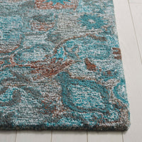 Safavieh Anatolia An407L Turquoise/Brown Area Rug