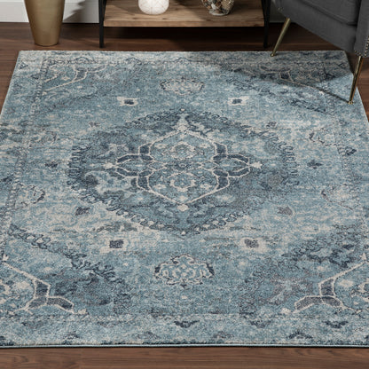 Dalyn Antigua An7 Sky Area Rug