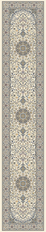 Dynamic Rugs Ancient Garden 57119 Ivory Rugs - runner view