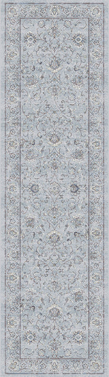 Dynamic Rugs Ancient Garden 57126 Silver / Grey Rugs - runner view