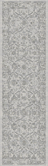 Dynamic Rugs Ancient Garden 57136 Silver / Grey Rugs - runner view