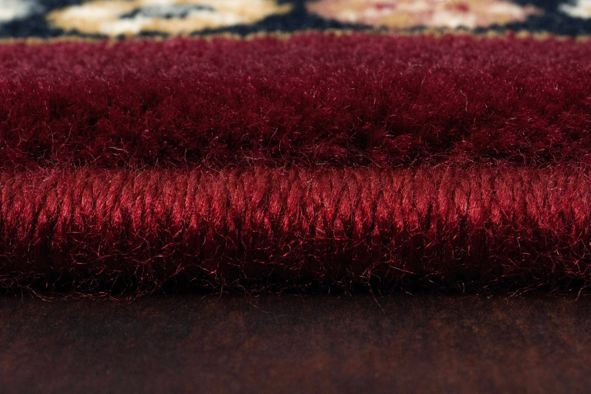 Dynamic Rugs Ancient Garden 57147 Red Rugs - pile detail