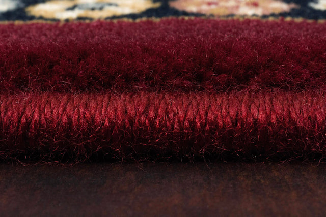 Dynamic Rugs Ancient Garden 57147 Red Rugs - pile detail