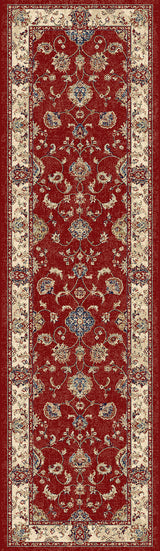 Dynamic Rugs Ancient Garden 57158 Red / Ivory Rugs - runner view