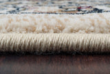 Dynamic Rugs Ancient Garden 57159 Ivory Rugs - pile detail