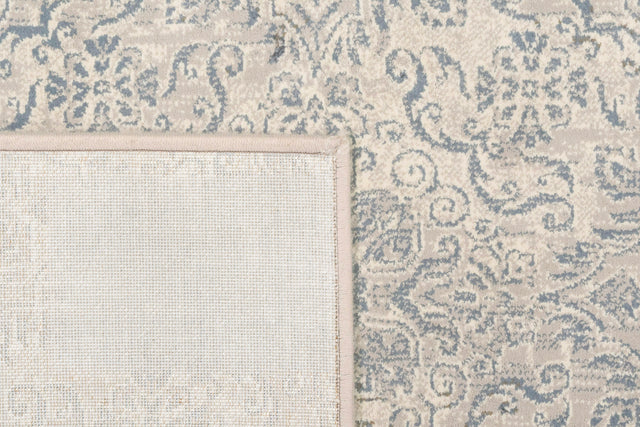 Dynamic Rugs Ancient Garden 57162 Silver / Grey Rugs - corner detail