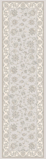 Dynamic Rugs Ancient Garden 57365 Soft Grey / Cream Rugs - runner view