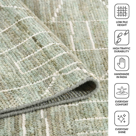 Amer Anna ANN-2 Sea Spray area rug - infographic view