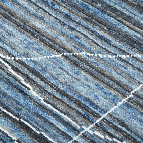 Amer Anna ANN-4 Navy Blue area rug - close-up view