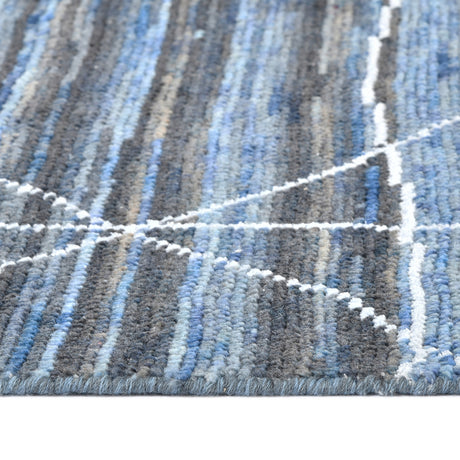 Amer Anna ANN-4 Navy Blue area rug - profile view