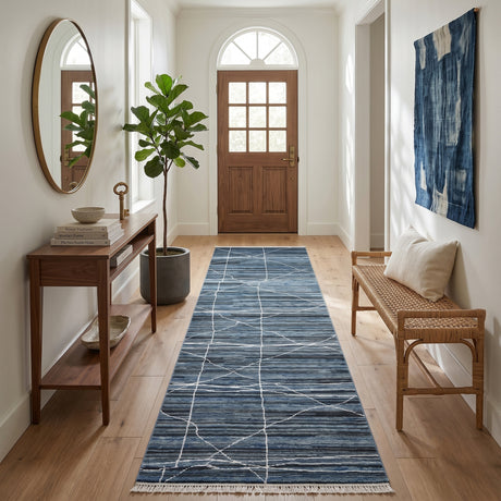 Amer Anna ANN-4 Navy Blue area rug - lifestyle view
