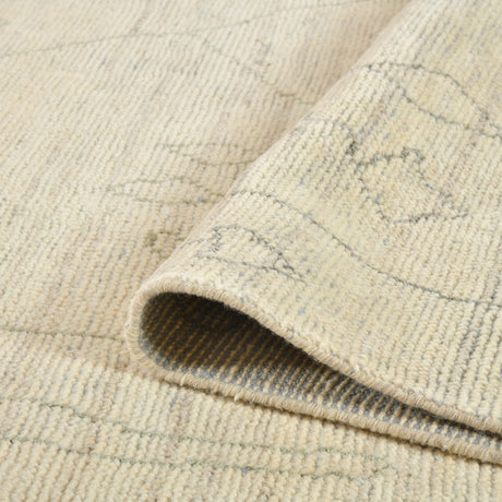 Amer Anna ANN-8 Ivory area rug - rolled view