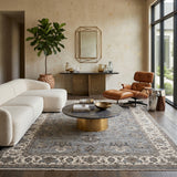 Amer Antiquity ANQ-11 Gray area rug - lifestyle view