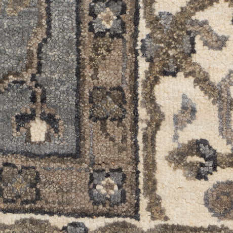 Amer Antiquity ANQ-11 Gray area rug - color swatch view