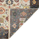 Amer Antiquity ANQ-15 Sky Blue / Denim area rug - back view