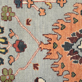 Amer Antiquity ANQ-15 Sky Blue / Denim area rug - color swatch view