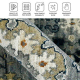 Amer Antiquity ANQ-52 Fog area rug - infographic view
