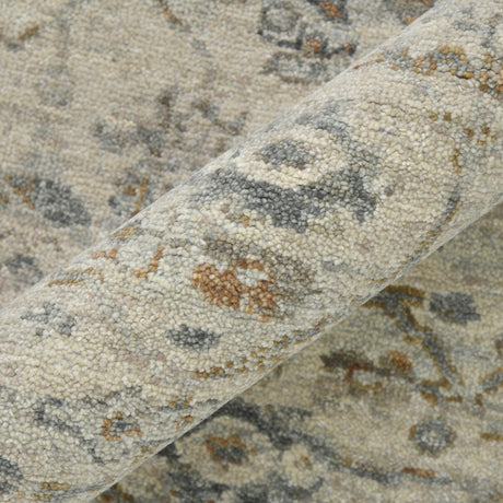 Amer Antiquity ANQ-53 Ivory area rug - color swatch view