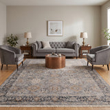 Amer Aurai ARA-19 Coal Gray area rug - lifestyle view