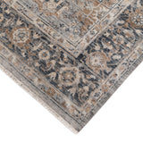 Amer Aurai ARA-19 Coal Gray area rug - corner view