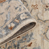 Amer Aurai ARA-22 Ivory area rug - rolled view