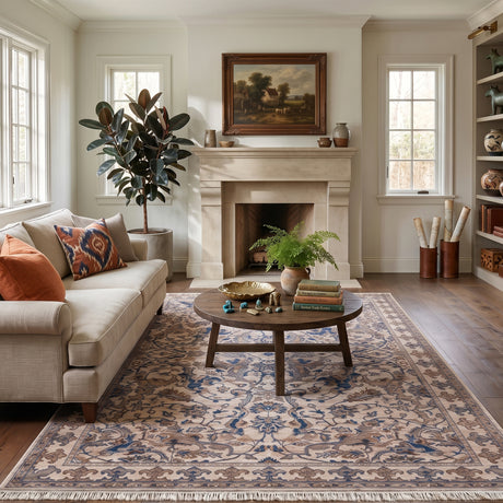 Amer Arcadia ARC-1 Ivory area rug - lifestyle view