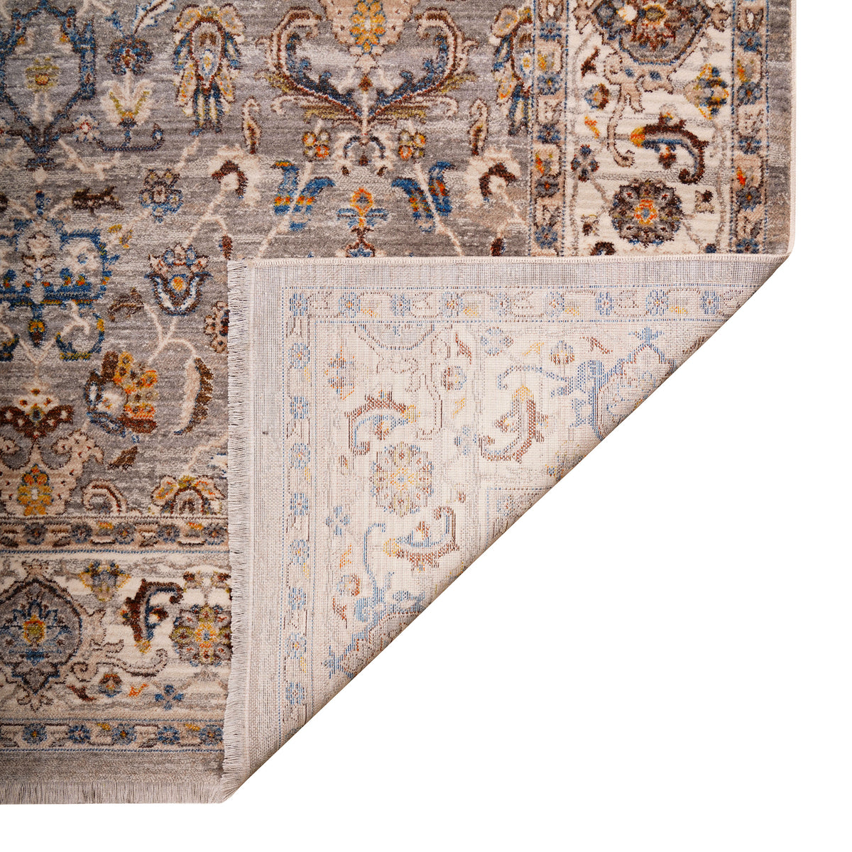 Amer Arcadia ARC-2 Gray / Ivory area rug - back view