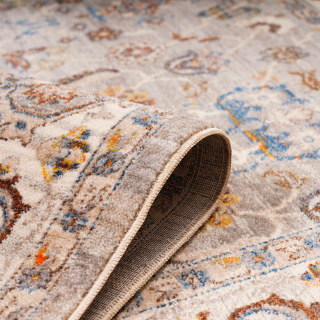 Amer Arcadia ARC-2 Gray / Ivory area rug - rolled view