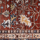 Amer Arcadia ARC-3 Red / Navy area rug - color swatch view