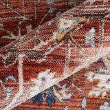 Amer Arcadia ARC-3 Red / Navy area rug - color swatch view