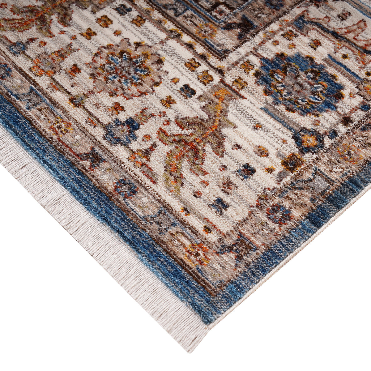 Amer Arcadia ARC-5 Navy Blue / Ivory area rug - corner view