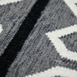 Amer Artifacts ARI-1 Gray area rug - close-up view