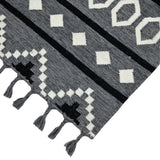 Amer Artifacts ARI-1 Gray area rug - corner view