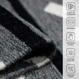 Amer Artifacts ARI-1 Gray area rug - infographic view