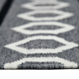 Amer Artifacts ARI-1 Gray area rug - profile view