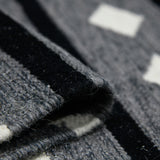 Amer Artifacts ARI-1 Gray area rug - rolled view