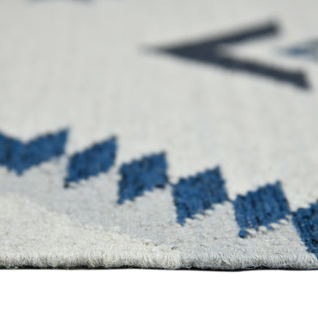 Amer Artifacts ARI-14 Sky Blue area rug - profile view