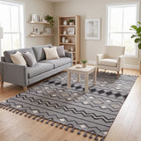Amer Artifacts ARI-2 Dove Gray area rug - lifestyle view