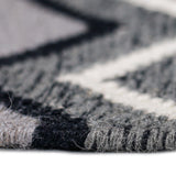 Amer Artifacts ARI-2 Dove Gray area rug - profile view