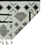 Amer Artifacts ARI-4 Ivory area rug - back view
