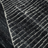 Amer Arlington ARL-1 Charcoal area rug - close-up view