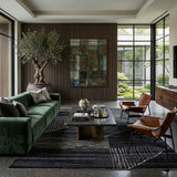 Amer Arlington ARL-1 Charcoal area rug - lifestyle view