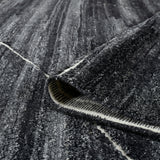 Amer Arlington ARL-1 Charcoal area rug - rolled view