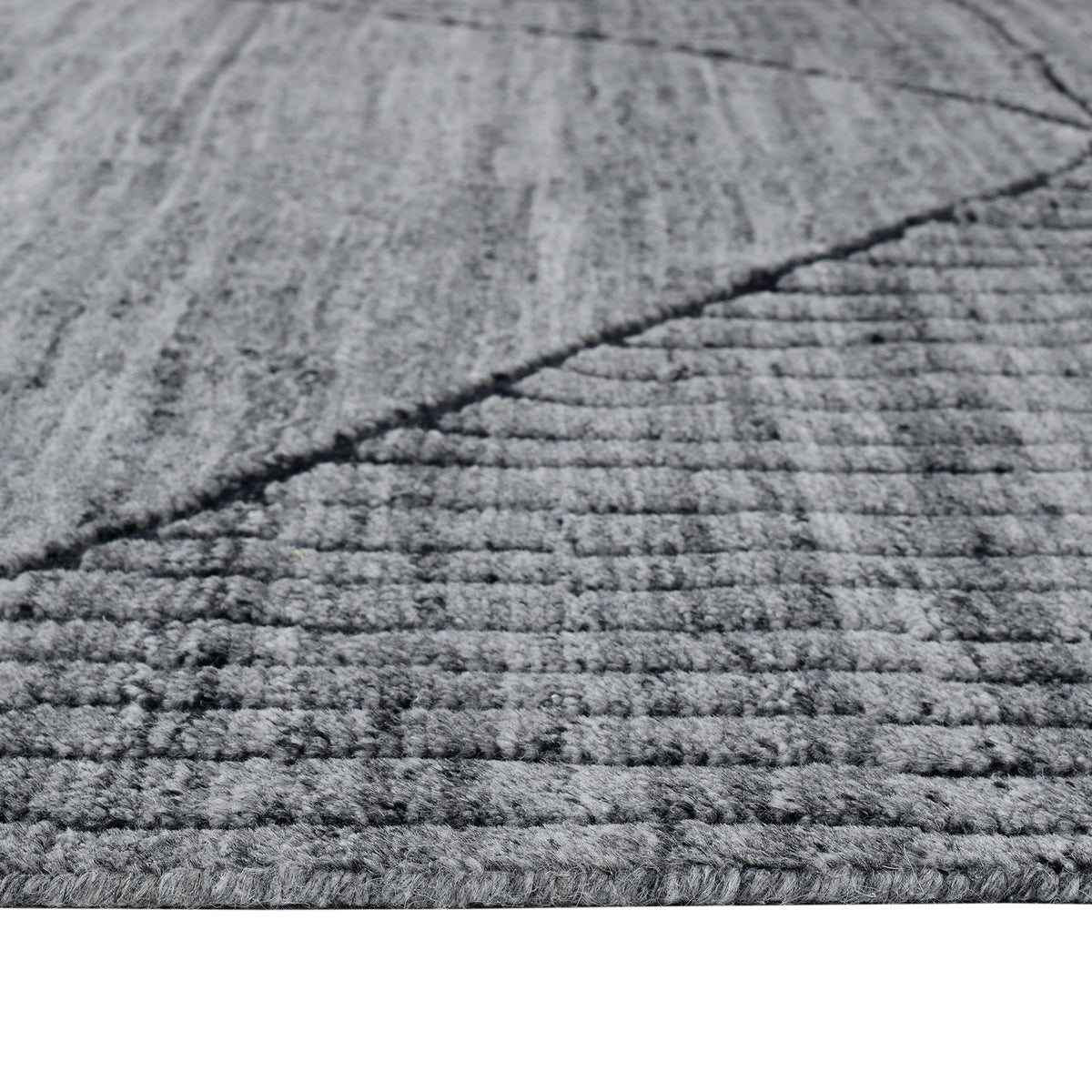 Amer Arlington ARL-2 Gray area rug - profile view