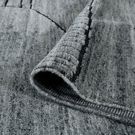 Amer Arlington ARL-2 Gray area rug - rolled view