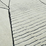 Amer Arlington ARL-3 Ivory area rug - close-up view